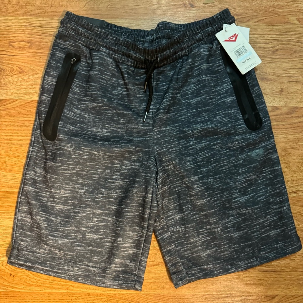 Men’s Pony charcoal shorts size small NEW..